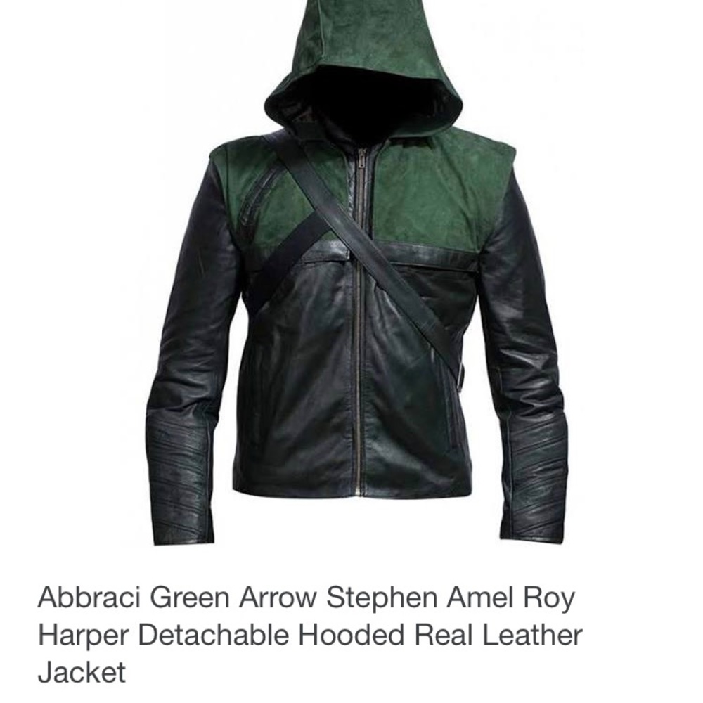 Green Arrow leather jacket